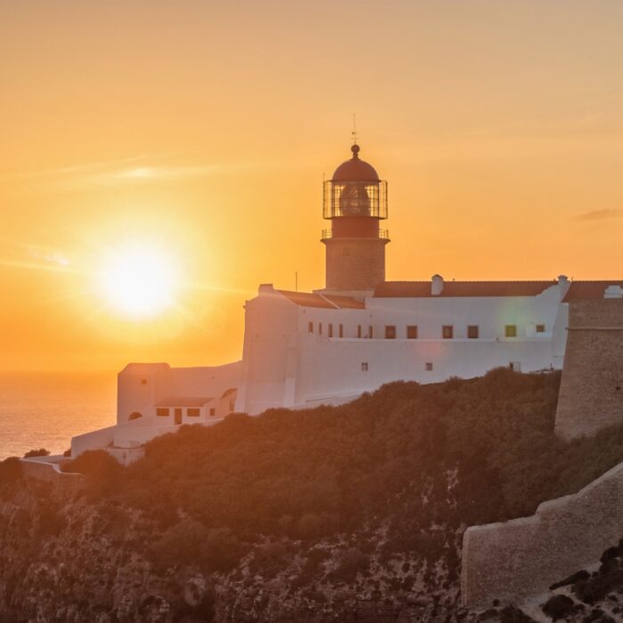 costa, litoral, nature, cable, rock, ocean, landscape, rocks, mar, cabo de sao vicente, sagres, lighthouse, sol, sunset, portugal, algarve, tower
