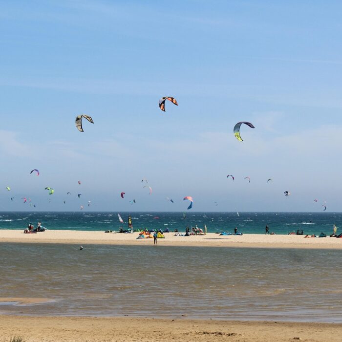 spain, tarifa, nature, holidays, andalusia, surfer, sea, surf, surfing, summer, sky, ocean, beach, tourism, wave, water, europe