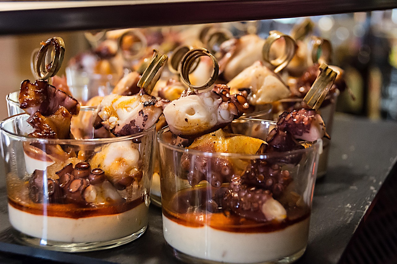 pintxo, food, castrojeriz, burgos, spain, travel, tourism, restaurant, santiago's road, historical, pintxo, pintxo, pintxo, pintxo, pintxo